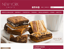 Tablet Screenshot of newyorksweets.com.cy